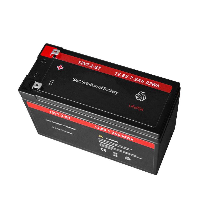7.2ah 12v Lifepo4 Deep Cycle Battery OEM ODM Rechargeable Lithium Iron Phosphate Battery