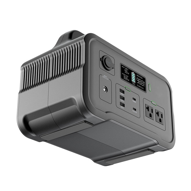 600W Rechargeable Portable Power Station Mppt Portable Power Source With Ac Outlet