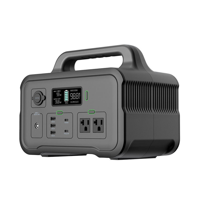 600W Rechargeable Portable Power Station Mppt Portable Power Source With Ac Outlet