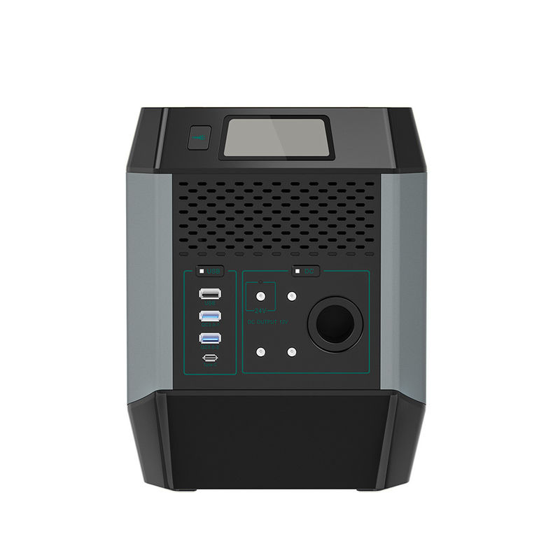 1000w Rechargeable Portable Power Station Lifepo4 Battery Solar Storage For Camping