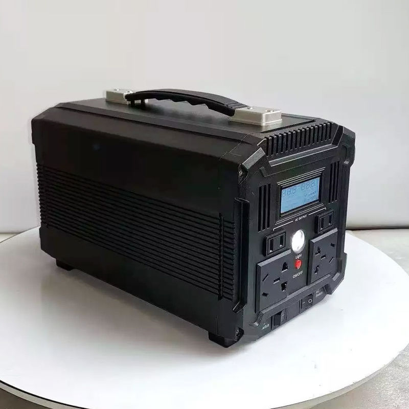 Lifepo4 Portable Generator Power Station DC AC 12v 45ah Lithium Iron Phosphate UPS Solar Energy