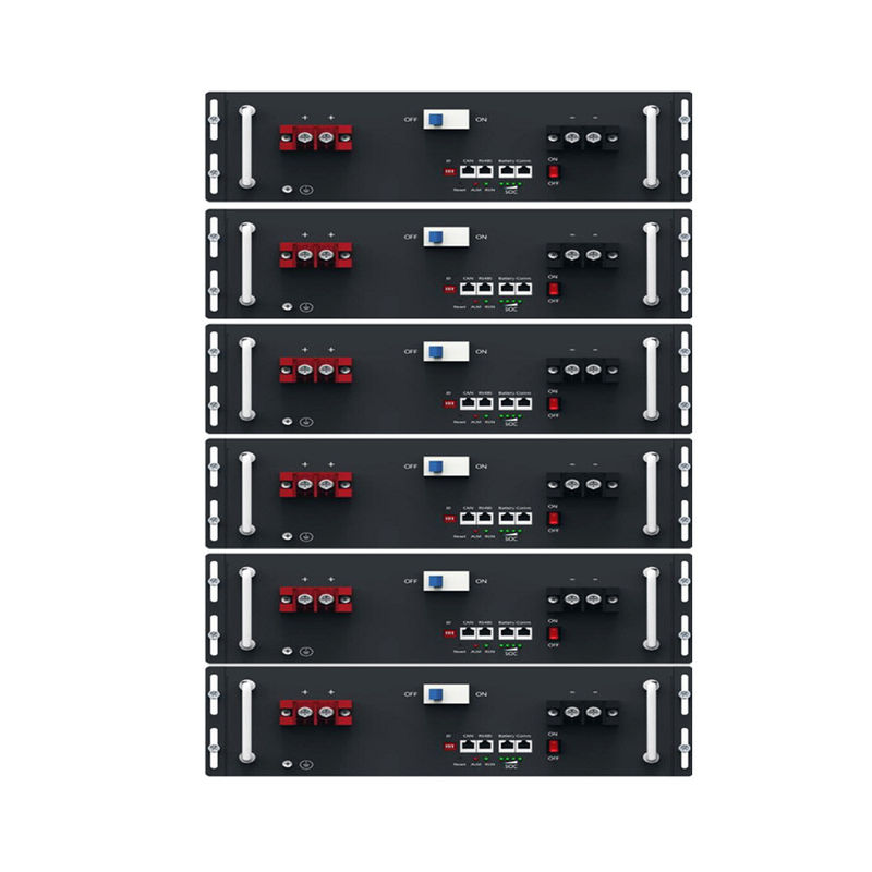 Customized Rack Mount Solar Battery 51.2V 100-600ah LiFePO4 Energy Storage System Batte