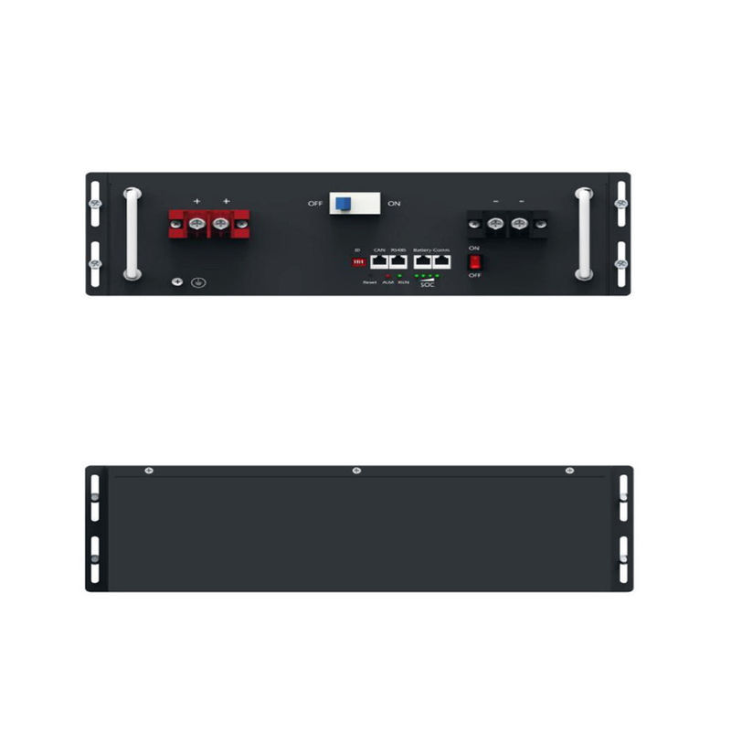 Rack Mount Solar Battery 5Kwh 51.2V 100Ah Lithium Ion Server Rack Battery LiFePO4