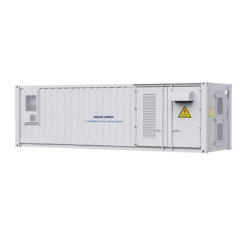 30ft ESS Energy Storage System Container 500KW 2MWH LiFePo4 Battery Storage Power