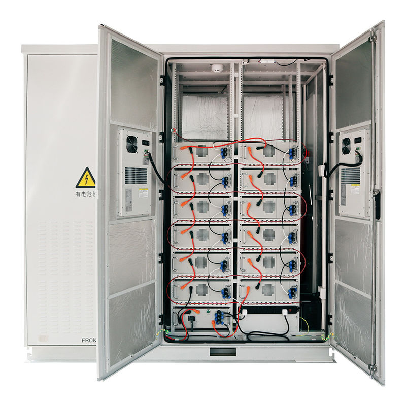 30W 60kW Energy Storage Cabinet Waterproof ESS Cabinet With Lithium Ion Phosphate Battery