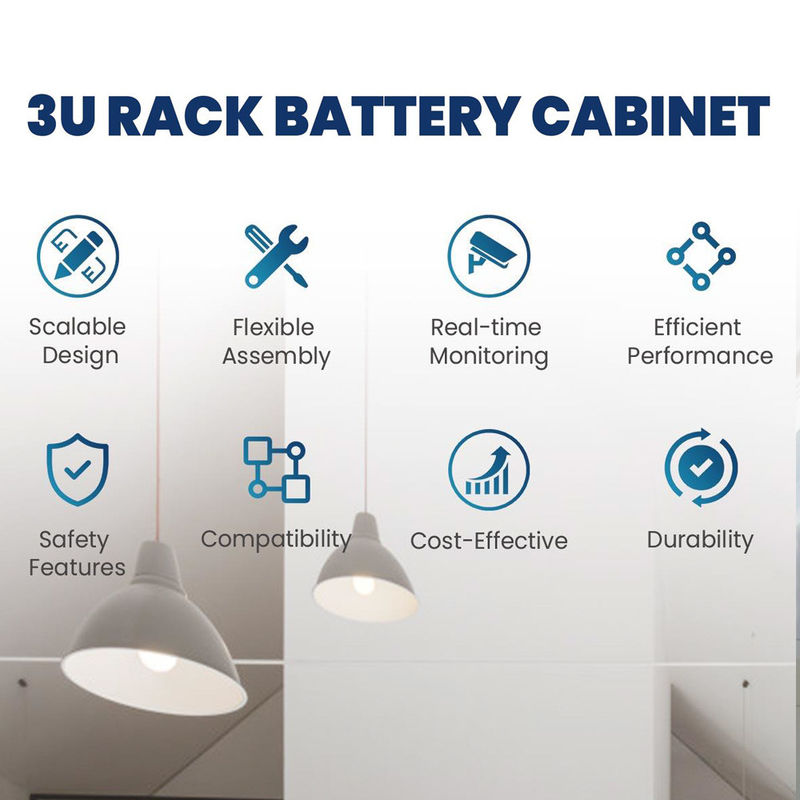 20480Wh 51.2V Lifepo4 Server Rack Battery 400ah Lithium Ion Battery For Solar Energy Storage