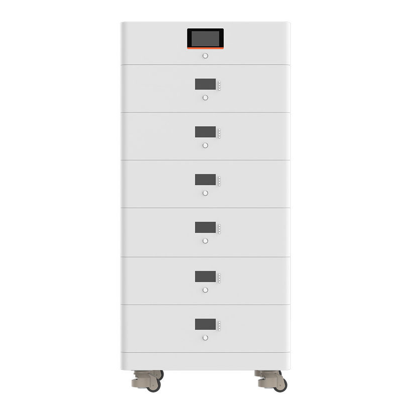 Waterproof Ip55 Stackable Battery System 21504Wh 51.2V 70ah Solar Cell Energy Storage