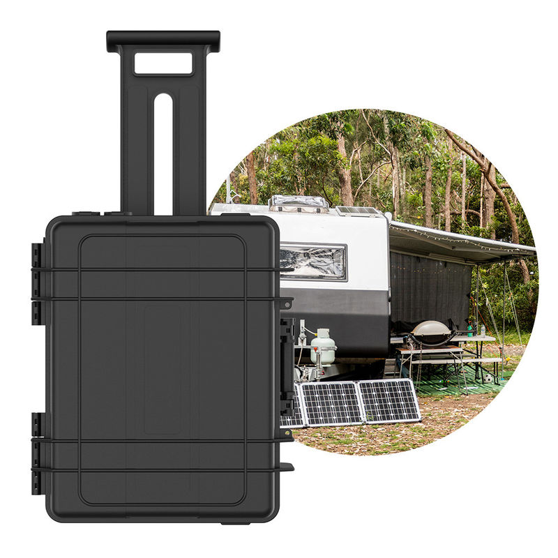 5000 Watts Solar Portable Power Station Electric Car Power Station Supply With Pull And Handle