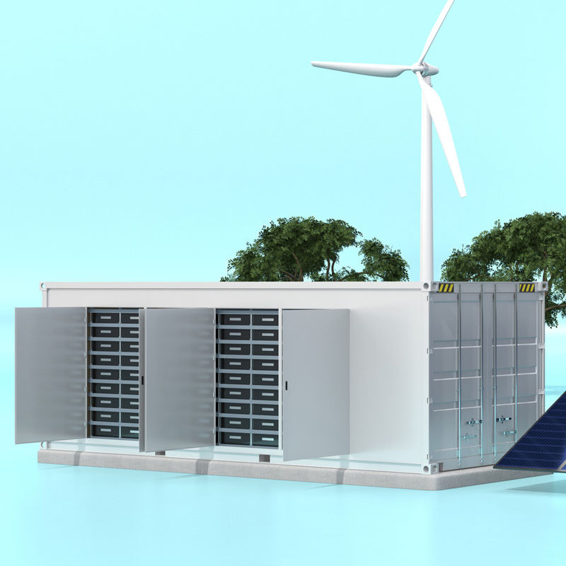 20ft Lithium Ion Battery Container Bess Energy Storage System All In One For Industrial Container Battery Energy Storage