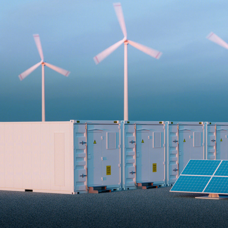 500KWH Bess Off Grid High Voltage Industrial Commercial Energy Storage Solution System With Battery Box Container Ess