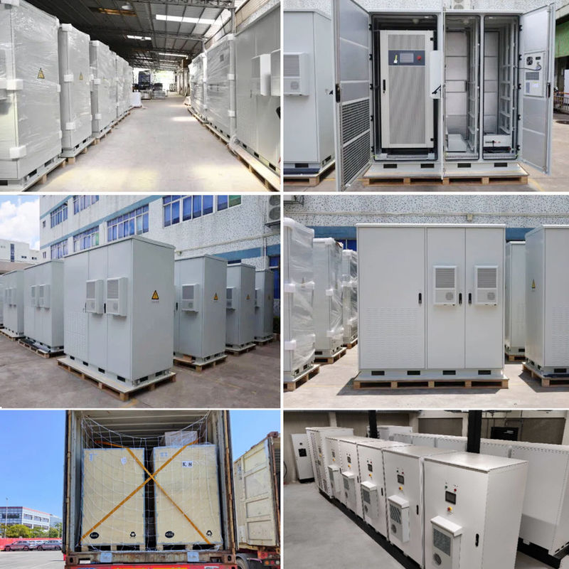 IP54 Energy Storage Cabinet 55kWh Battery System Lithium Battery Energy Storage Cabinet