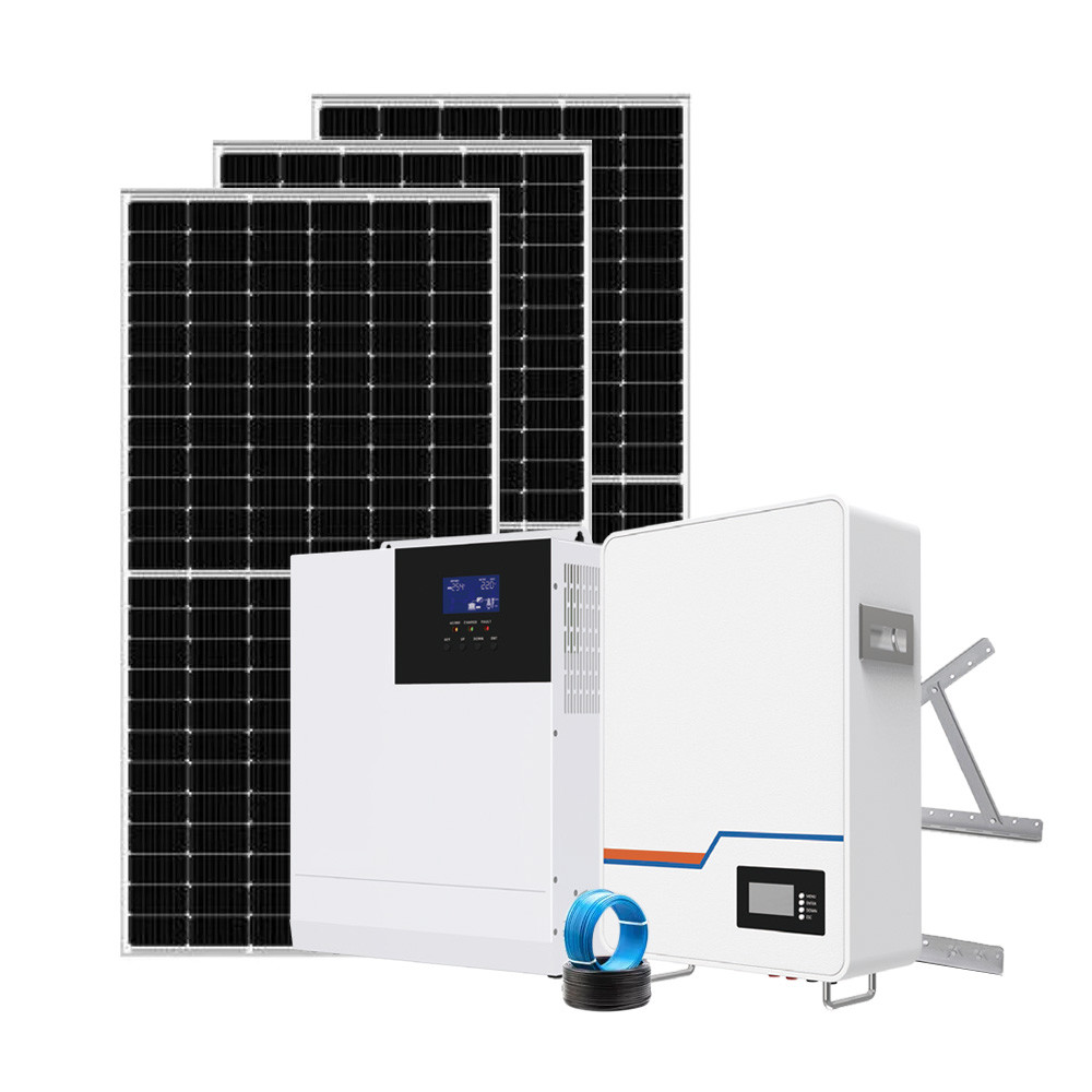 All In One Residential Solar Energy System 51.2V 5.1KWh Low Volt Wall ...