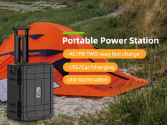 3000w Portable Backup Power Station Pure Sine Wave For Solar Energy Storage